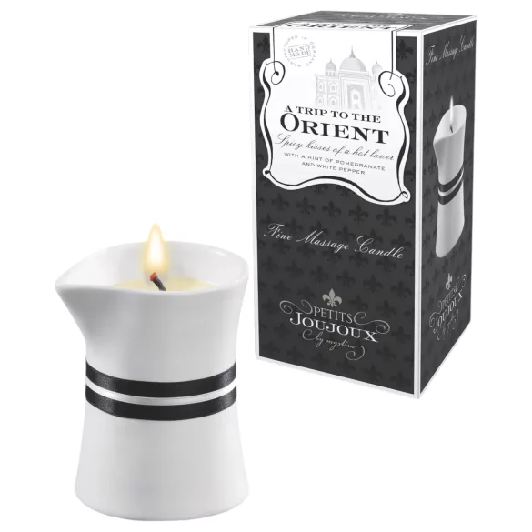Petits Joujoux Orient - Massage Candle 120ml - Pomegranate & White Pepper