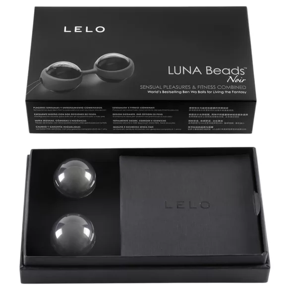 LELO Luna Noir - Versatile Kegel Balls