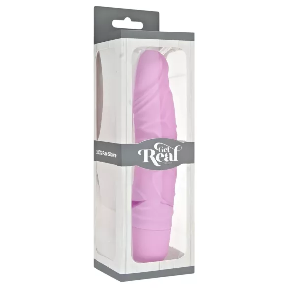 Classic Get Real - Lifelike Silicone Vibrator (Pink)