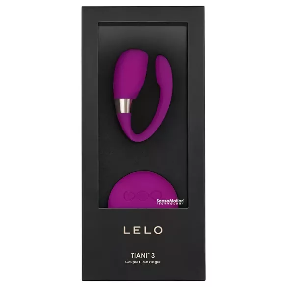 LELO Tiani 3 - Silicone Couples Vibrator (Purple)