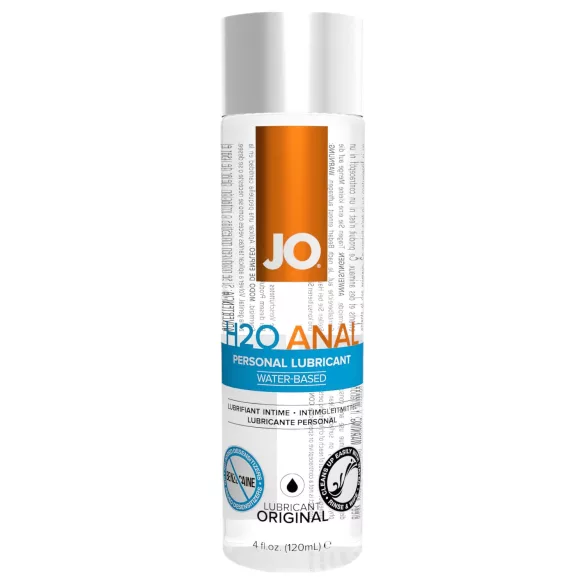 System JO - H2O Anal Original - water-based anal lubricant (120 ml)
