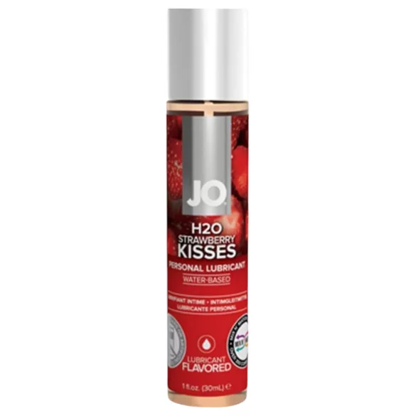 System JO - H2O Strawberry Kiss - water-based lubricant (30 ml)