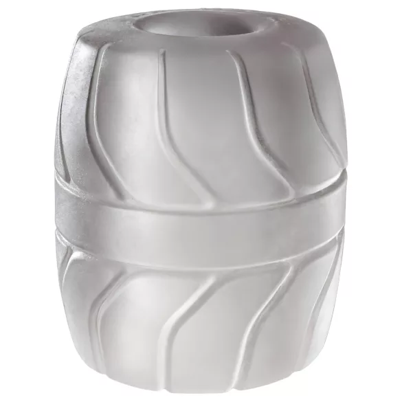 SilaSkin Testicle Ring & Stretcher (White)