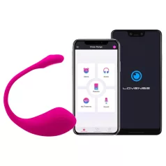   Lovense Lush 2 - wearable app-controlled vibrating egg (pink)