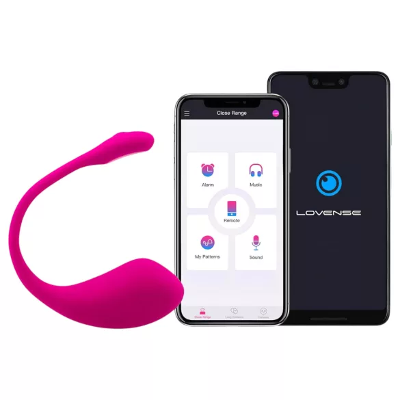 Lovense Lush 2 - wearable app-controlled vibrating egg (pink)
