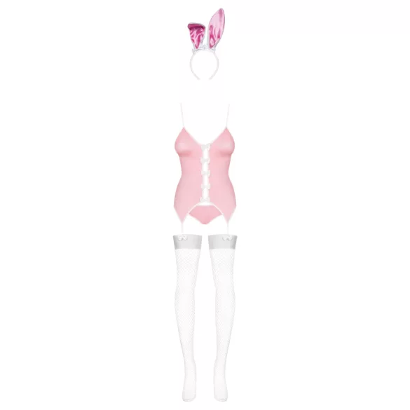 Obsessive - Pink Bunny Girl Costume - L/XL