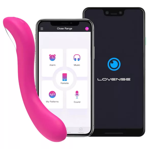 Lovense Osci 2 - App-controlled G-spot vibrator (pink)