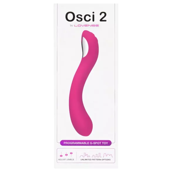 Lovense Osci 2 - App-controlled G-spot vibrator (pink)