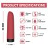 Magic Motion Awaken - Smart Rechargeable Mini Wand Vibrator (Red)