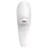 Satisfyer Pro 4 Couples - Rechargeable Airwave Partner Vibrator (White)