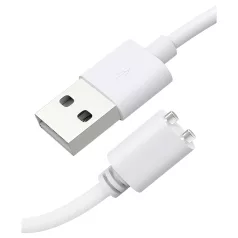   Universal Magnetic USB Charging Cable for Smartwatches (2‑pin, 8 mm)