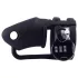 LOCK A WILLY - Silicone Chastity Cage with Lock (Black)
