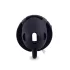 LOCK A WILLY - Silicone Chastity Cage with Lock (Black)