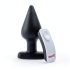 Screaming Plug XL - Black Anal Vibrator