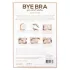 Bye Bra D-F - Invisible Breast Lift Tape - Pink (6 pcs)