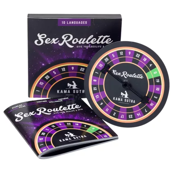 Sex Roulette Kama Sutra - adult sex board game (in 10 languages)