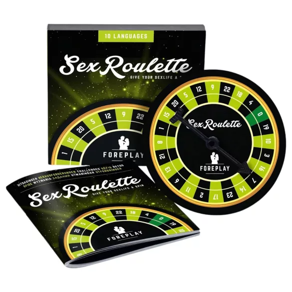 tease & please - Sex Roulette Foreplay - Roulette Board Game for Couples