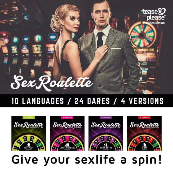 tease & please - Sex Roulette Foreplay - Roulette Board Game for Couples