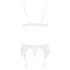 Obsessive 810-SEG-2 - Lace Lingerie Set (White)