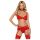 Obsessive Heartina - Red Lingerie Set