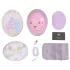 ZALO Baby Heart - App-controlled clitoral vibrator (violet)