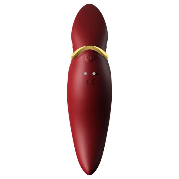ZALO Hero - rechargeable, waterproof clitoral vibrator (red)