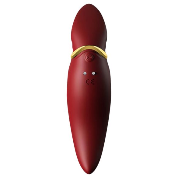 ZALO Hero - rechargeable, waterproof clitoral vibrator (red)