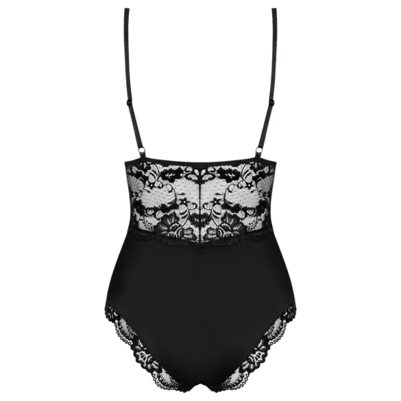 Obsessive 810-TED-1 - Lace Bodysuit (Black)