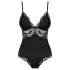 Obsessive 810-TED-1 - Lace Bodysuit (Black) - XXL