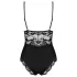 Obsessive 810-TED-1 - Lace Bodysuit (Black) - XXL