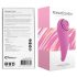 FEELZTOYS Femmegasm - Rechargeable 2-in-1 Clitoral Vibrator (Pink)