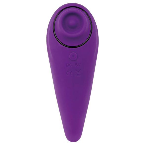 FEELZTOYS Femmegasm - Rechargeable 2-in-1 Clit Vibrator (Purple)