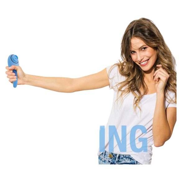 FEELZTOYS Femmegasm - Rechargeable 2-in-1 Clitoral Vibrator (Blue)