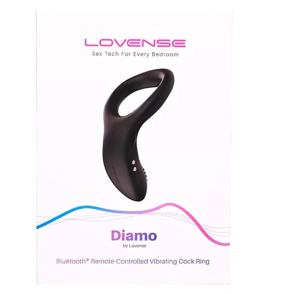 LOVENSE Diamo - Smart Vibrating Penis Ring (Black)