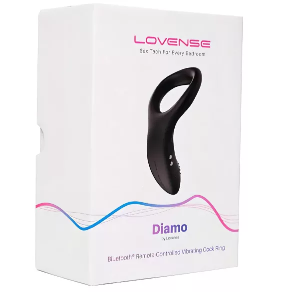 LOVENSE Diamo - Smart Vibrating Penis Ring (Black)