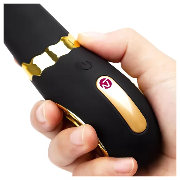 Nomi Tang Getaway Plus 2 - Rechargeable G-Spot Vibrator (Black-Gold)