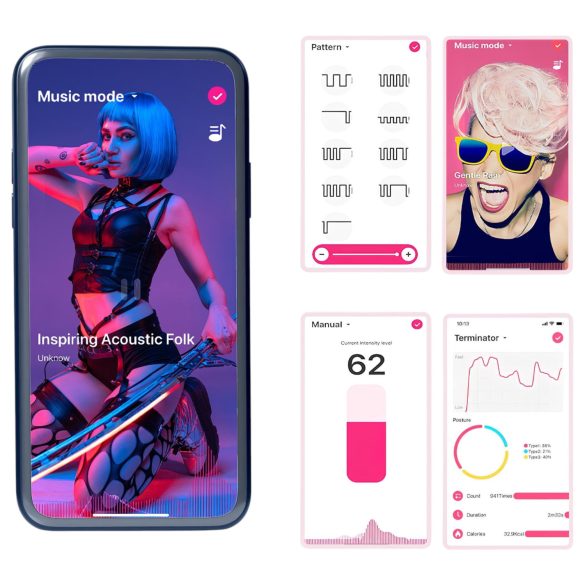 Magic Motion - Couples Vibrator Set (Pink-Green)