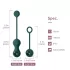 Magic Motion Crystal Duo - App-controlled vibrating Kegel balls (green)