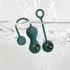 Magic Motion Crystal Duo - App-controlled vibrating Kegel balls (green)