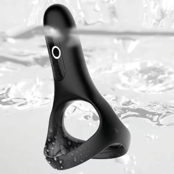 Magic Motion Rise - Smart Rechargeable Vibrating Ring (Black)