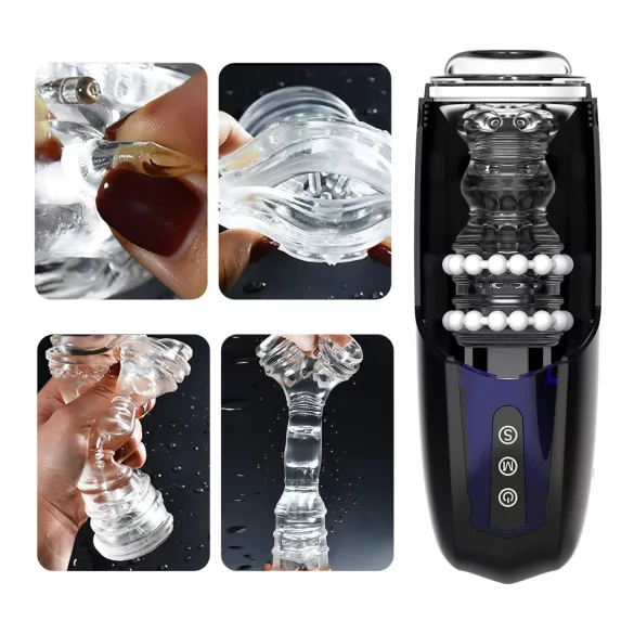 Magic Motion Xone - App-controlled masturbator for men (blue)