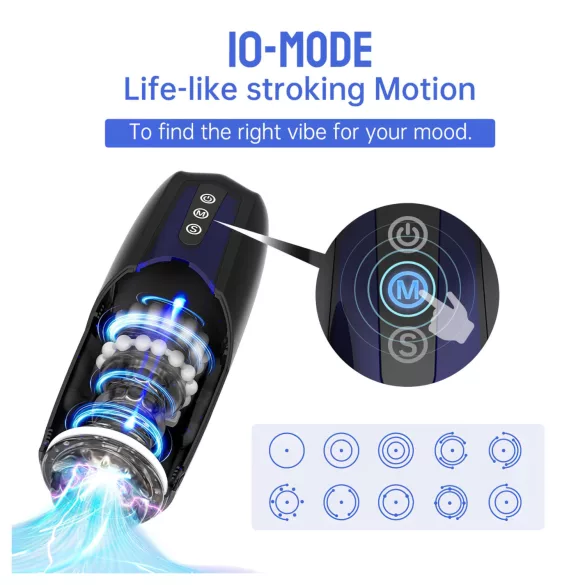 Magic Motion Xone - App-controlled masturbator for men (blue)