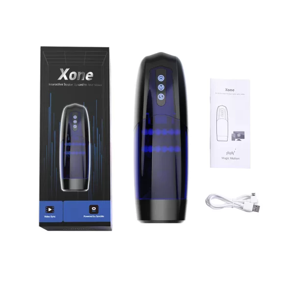 Magic Motion Xone - App-controlled masturbator for men (blue)
