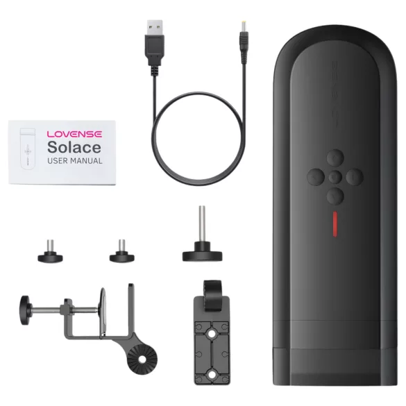 Lovense Solace - App-controlled masturbator for men (black)