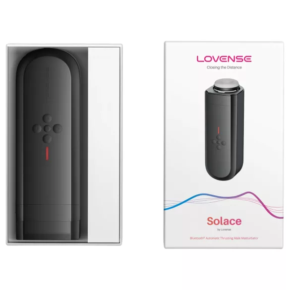 Lovense Solace - App-controlled masturbator for men (black)
