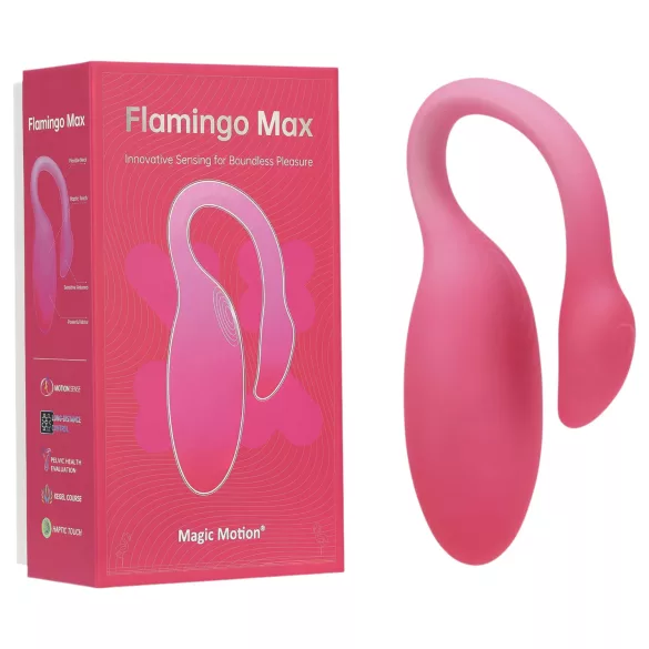 Magic Motion Flamingo Max - App-controlled vibrating egg (pink)