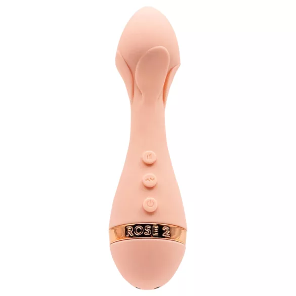 Vush The Rose 2 - Waterproof Rechargeable Massager Vibrator (Pink)