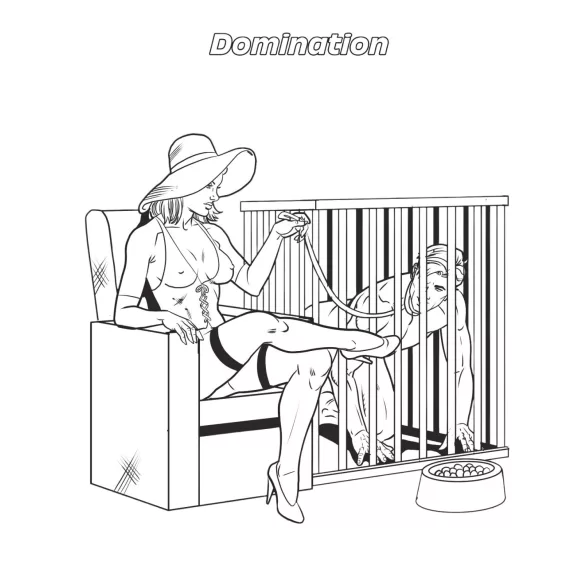 WoodRocket - The World of Fetishes: Adult Coloring Book