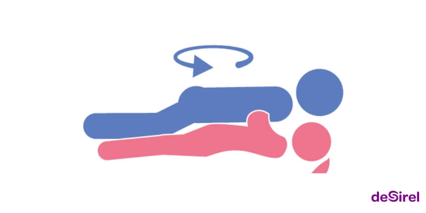 The Helicopter cross-body extreme sex position | Desirel.co.uk Sex Shop