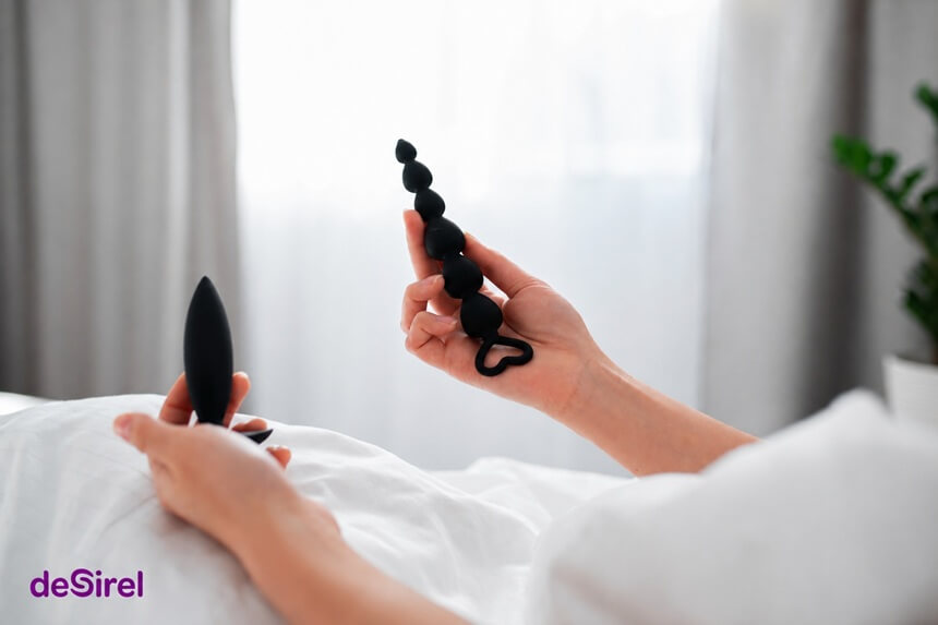 Anal toys for safe and pleasurable anal orgasm exploration | Sex Shop Desirel.co.uk